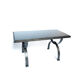 Table d’appoint en fer forgé vintage brutaliste par Raymond Subes