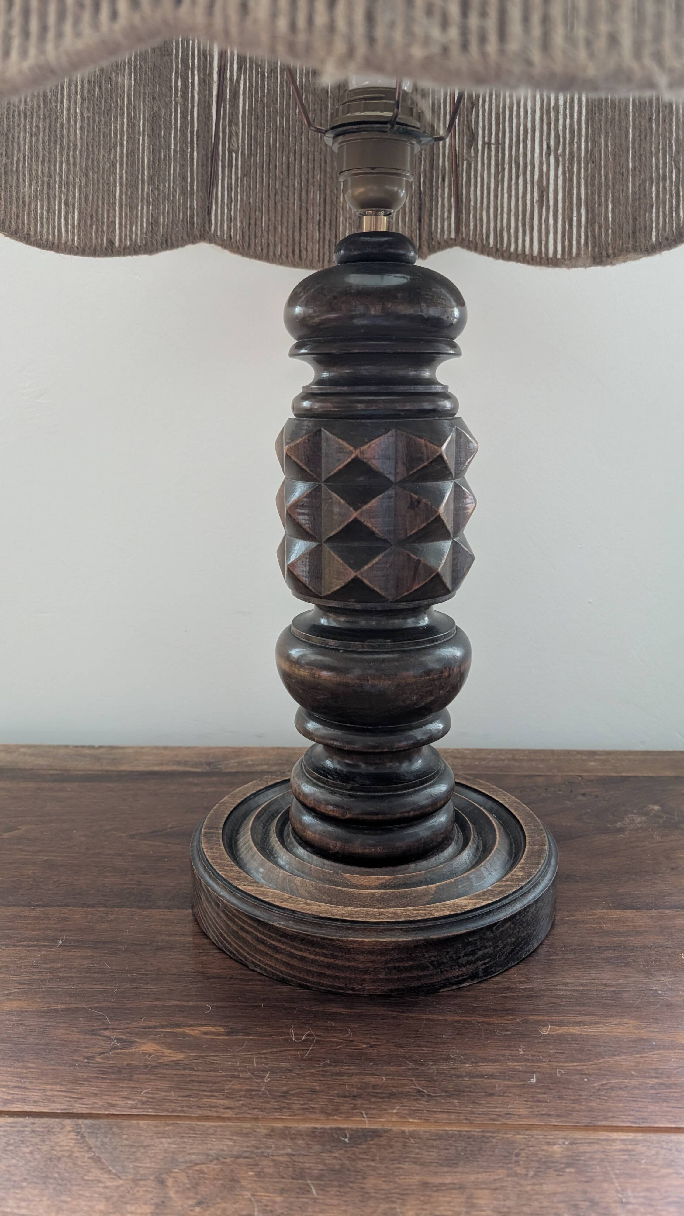 Wooden lamp