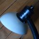 White articulated desk lamp, vintage 1960s