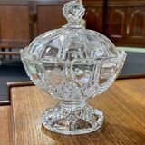 Crystal candy box Val St Lambert