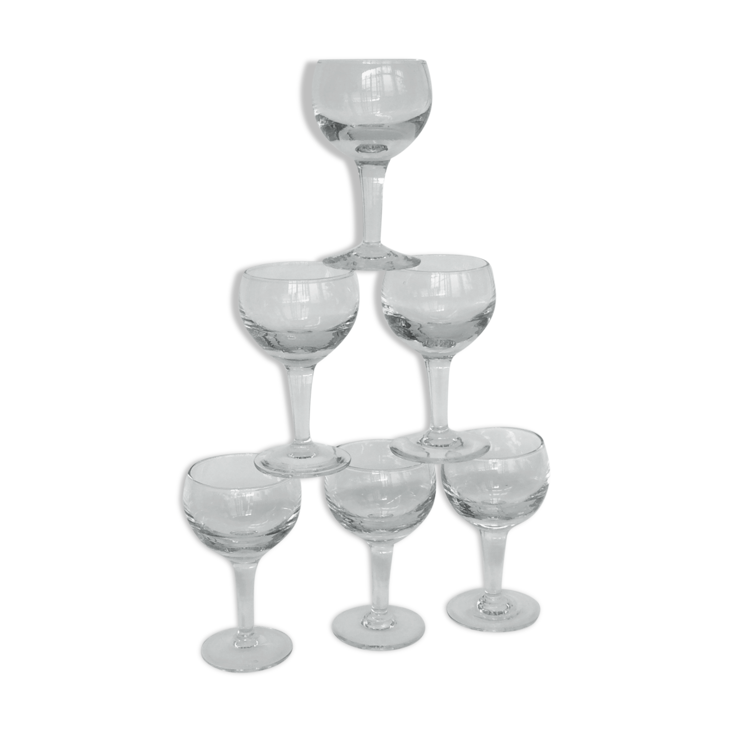 Verres ballon épais bistrot