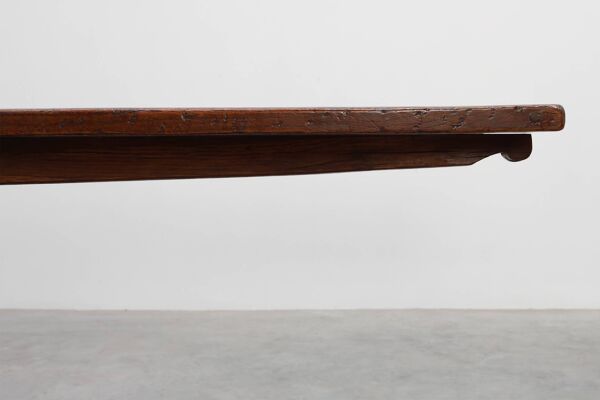 Grande table à manger extensible en chêne du XVIIe siècle, France