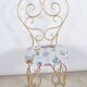 Chaise dossier coeur