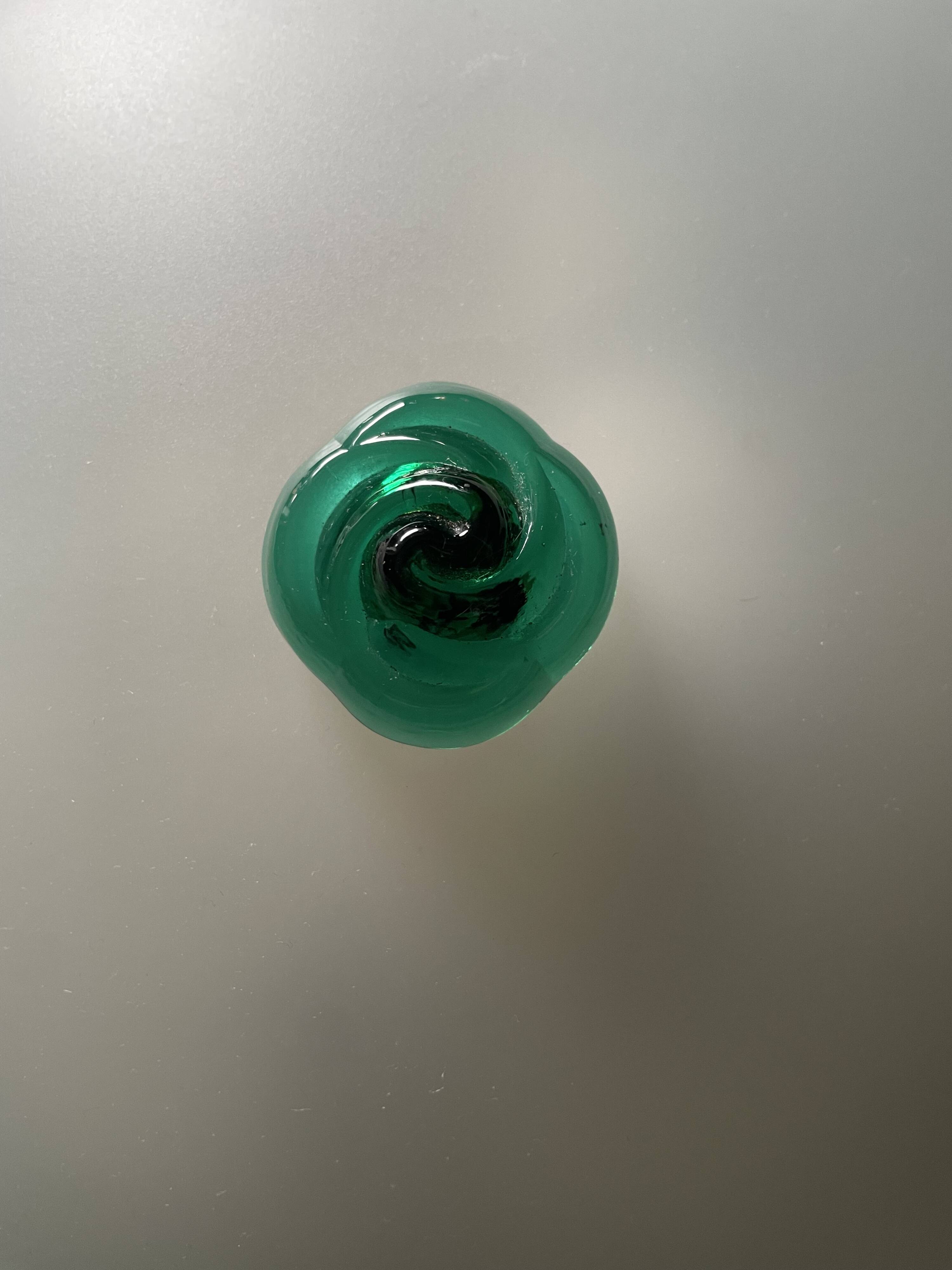 Italian design glass wall light post-modern 1980 Alberto Giberti