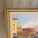 Huile sur toile marine a abougit environ du grau du roi