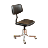 Chaise de bureau pivotante sur roulettes