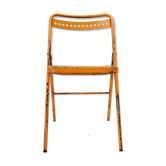 Chaise pliante métallique