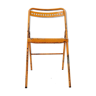 Chaise pliante métallique