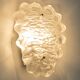 Crystal Glass Sputnik Wall Light by Peill & Putzler, Germany
