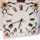 Vintage wall clock - JAZ - metal - 1960-70