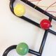 Scoubidou coats rack 50/60