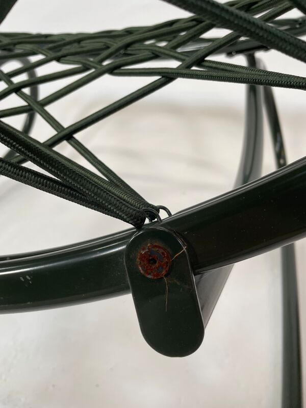 Vintage Niels Gammelgaard Ikea Axvall Chaise berçante