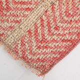 3x10 Red & Cream Hallway Persian Runner Rug, 80x301Cm