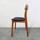 Set of 8 chairs by Henning Kjaernulf, 1960