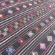 Vintage Turkish kilim handwoven 211x285 cm