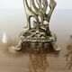 Pair of art nouveau style brass candlesticks