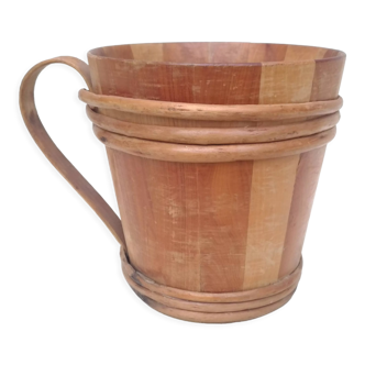 Wooden pitcher