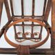peacock rattan shelf and bamboo vintage plant holder