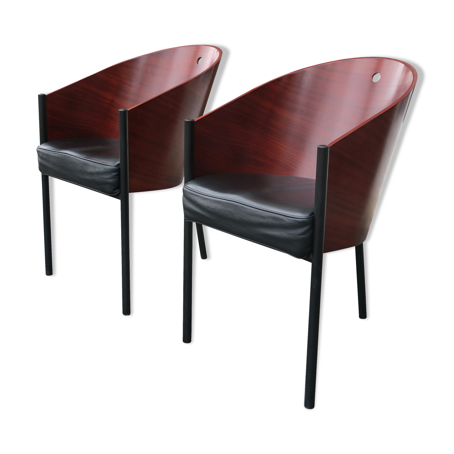 Pair of chairs "Costes" by Philippe Starck