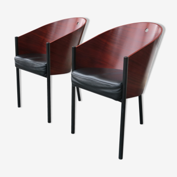 Paire de chaises "Costes" par Philippe Starck