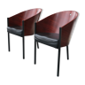 Paire de chaises "Costes" par Philippe Starck