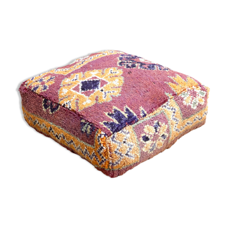 Moroccan kilim pouf