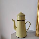 Large enameled coffee pot