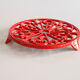Red cast iron flat