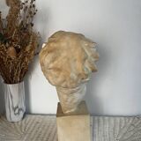 Plaster bust
