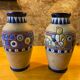 Paire de vase art-deco amphora tchécoslovaquie