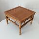 Vintage bamboo bedside table from the 70s.