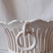 Lattice ceramic cache-pot