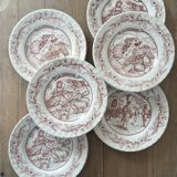 Vintage dessert plates