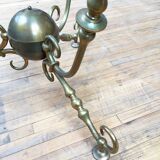 Brass coffee table by Petitot