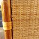 Wicker chest of drawers, canning and bamboo wood