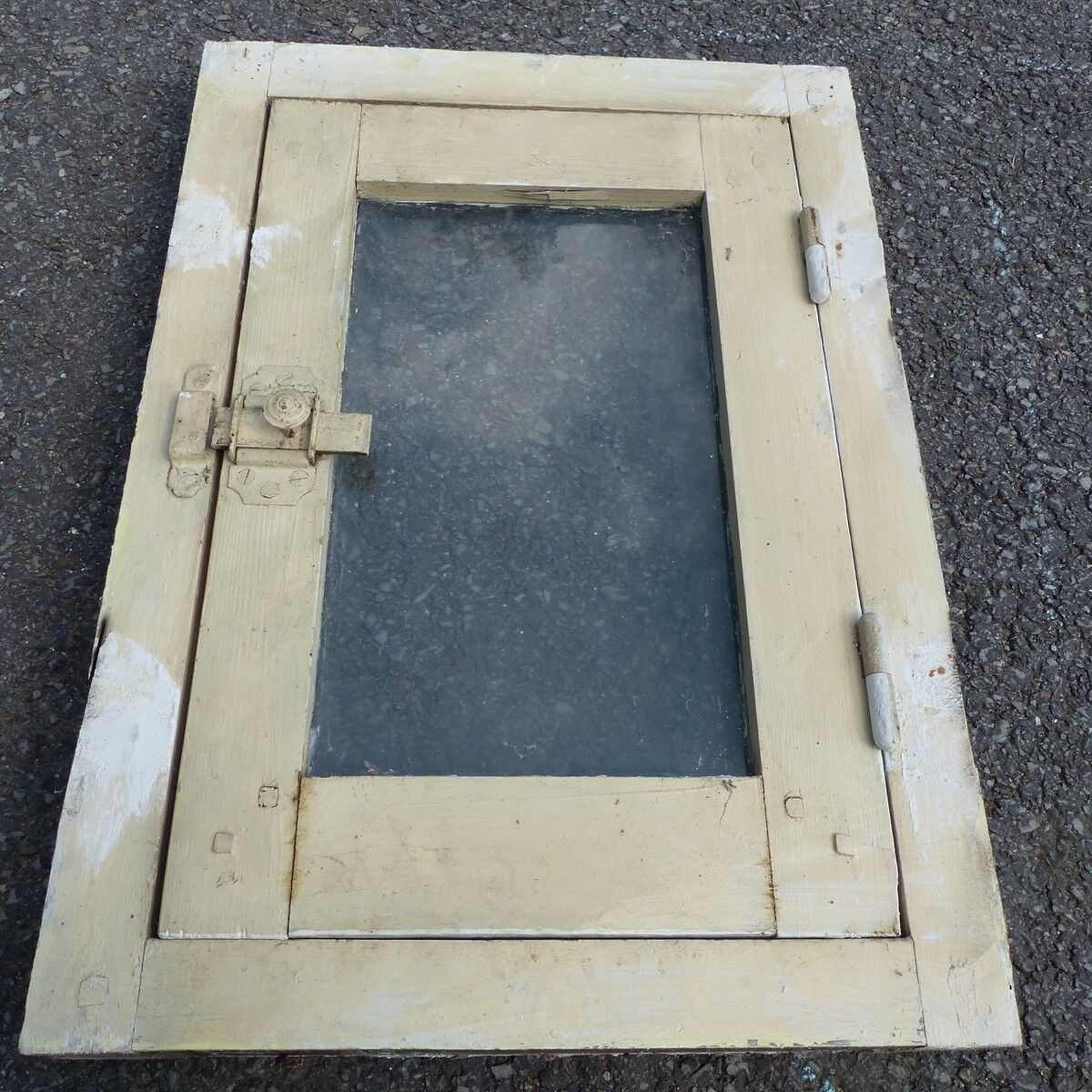 Skylight old wooden window dim L 39 cm x H 55 cm