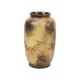 Vintage West Germany Vase Brown Beige Marble Effect Earthenware 484-26