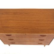 Scandinavian teak chest of drawers, Sweden, 1950