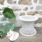 Diabolo rattan stool