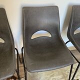 Set of 4 chairs plastic shell brand Sitting