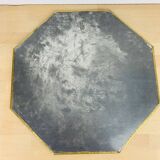 Vintage brass mirror 46 cm