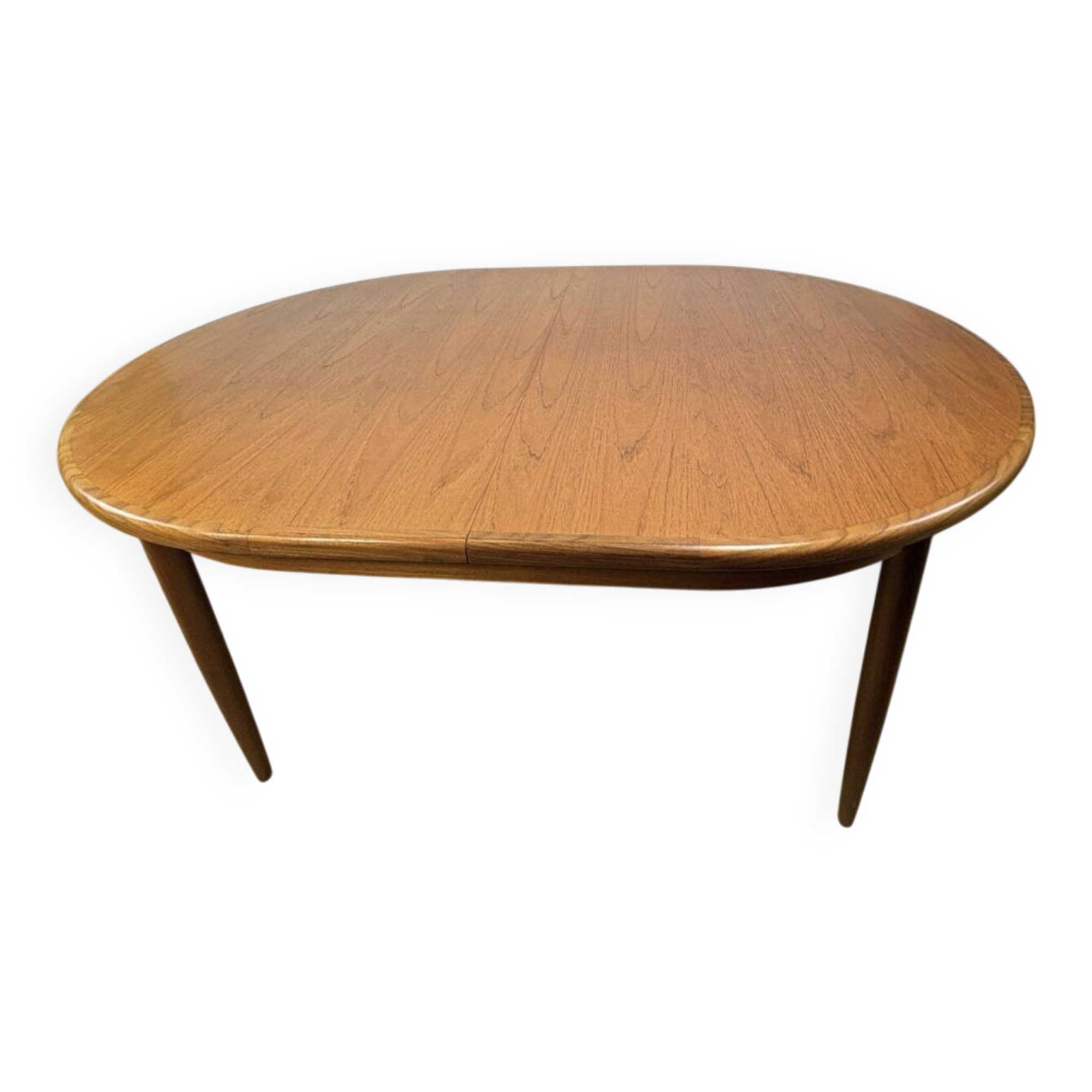 MidCentury Retro Vintage Teak Oval Extending Dining Table G Plan Fresco1960
