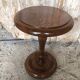 Sellette table appoint bois tourné vintage #a576
