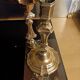 Regency candle holders in gilded bronze