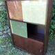 Furniture style Oscar storage showcase vintage library 70s