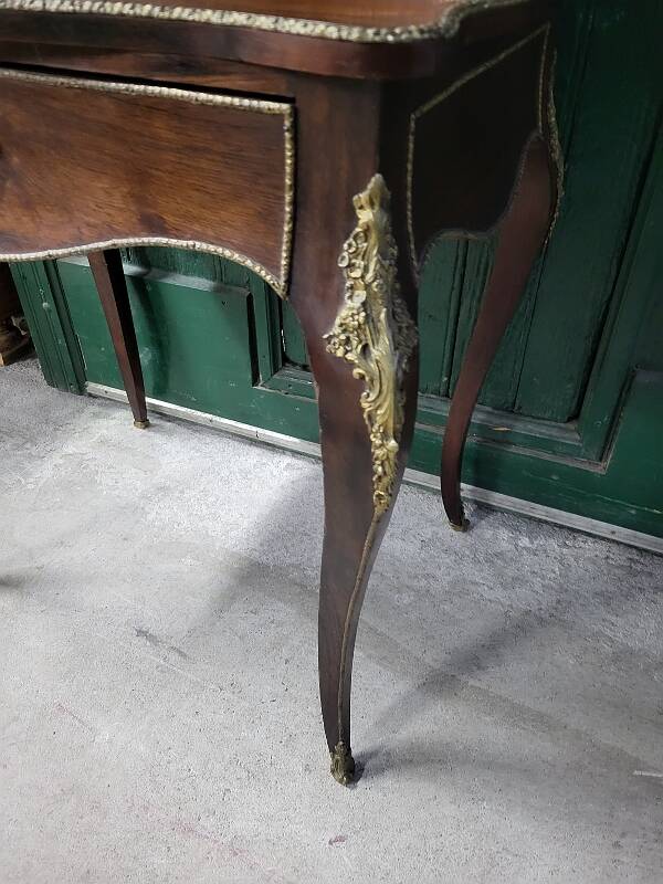 19th century rosewood stepped writing desk