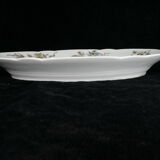 Oval dish in Limoges porcelain for E.Bourgeois paris