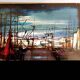 Tableau huile sur bois