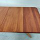 Dining table with teak extensions by Niels Möller, Dänemark 60s/70s