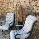 Victoria Chesterfields armchairs